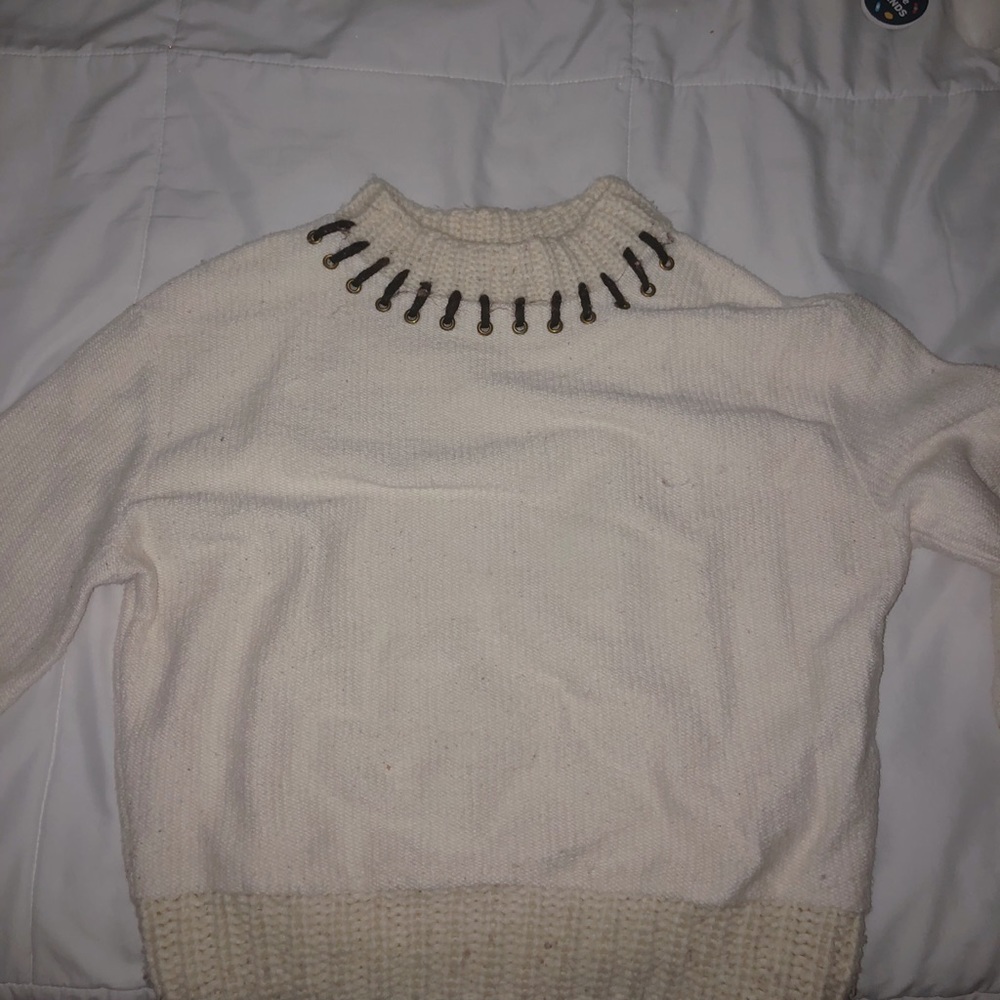 Cream Knit Sweater